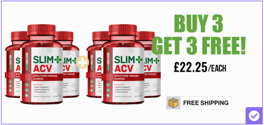 Slim+ ACV Gummies 5 Bottles